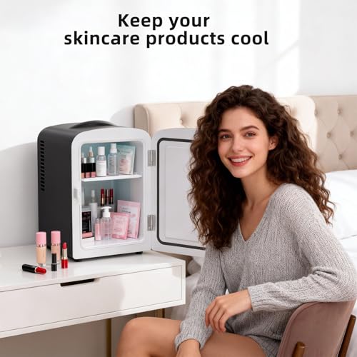 Antarctic Star 4L/6 Can Portable Mini Fridge,Personal Compact - Product Imagery