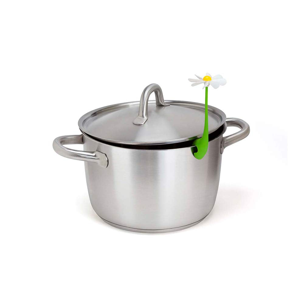 Ototo Steam Escapes Daisy Flower, Green/White - View 4