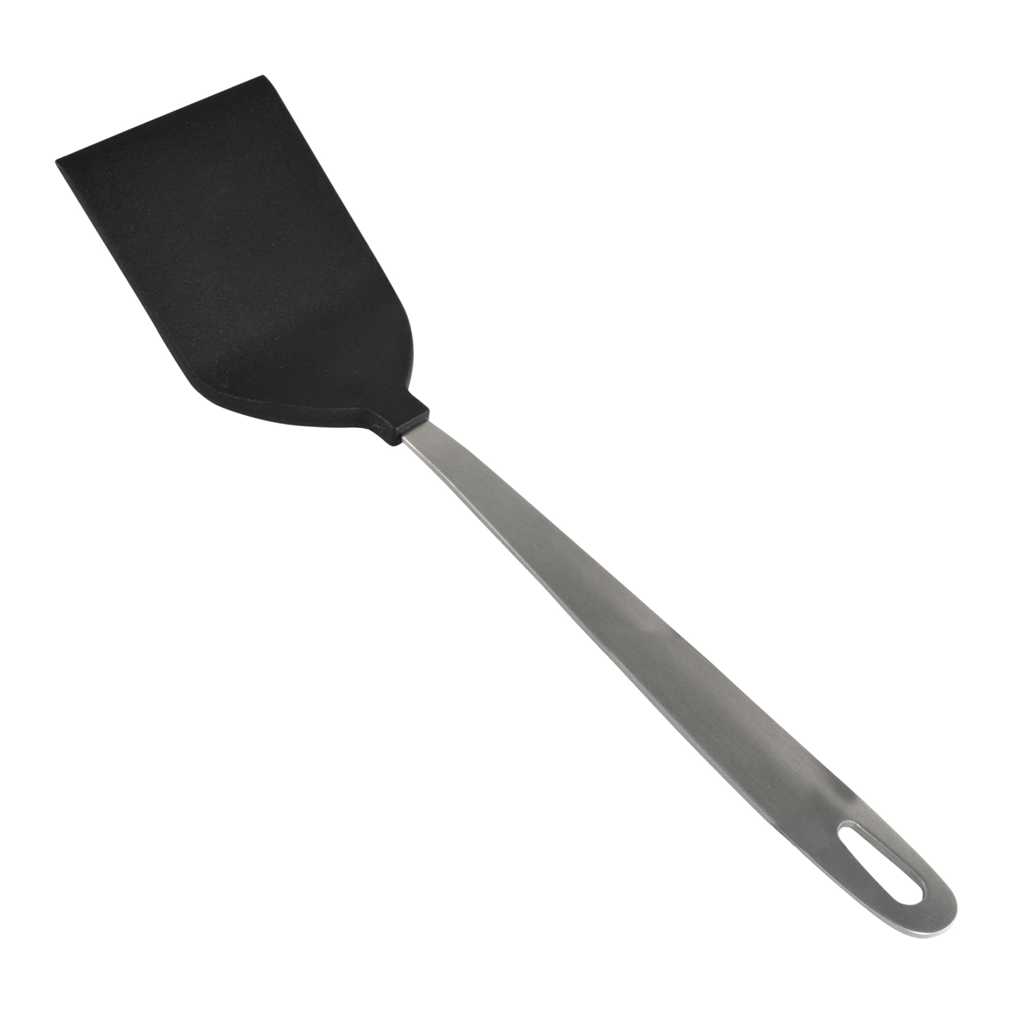 R&M Black Silicone Spatula, 9.25" – Heat Resistant up to 400°F, Durabl - View 2