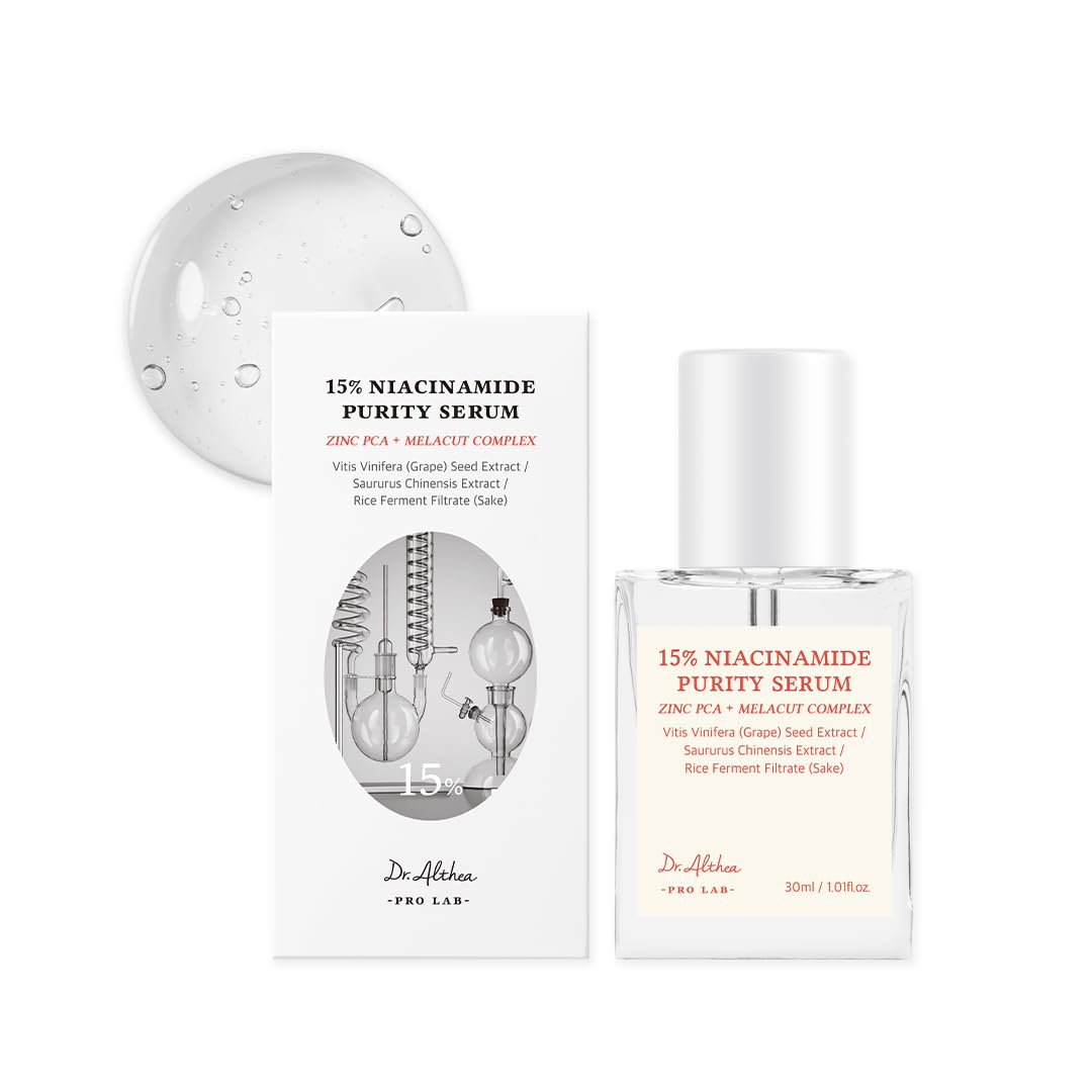 Dr Althea 15 Niacinamide Purity Serum 1 01 Fl Oz Korean - Dr.Althea Official Imagery - 2