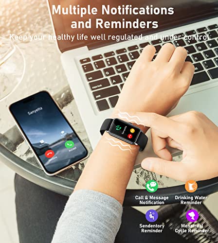 Smart Watch Health Fitness Tracker with 24/7 Heart Rate, Blood - Product Imagery
