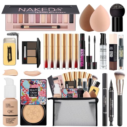All in One Makeup Kit for Women Full Kit Travel Make Up Gift - NUIBO Official Imagery - 1