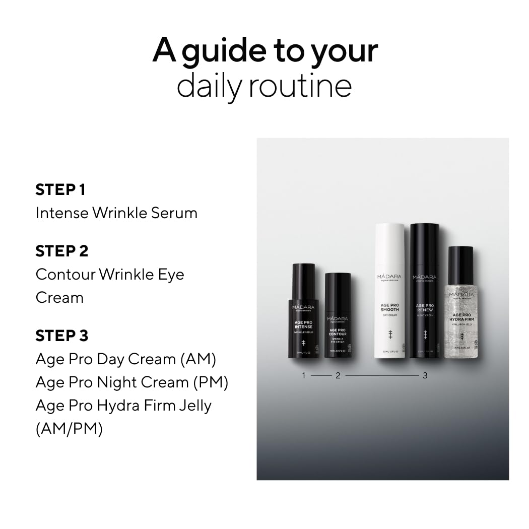 Madara AGE PRO Wrinkle Eye Cream 15 ml Hyaluronic Acid Under - Madara Official Imagery - 8