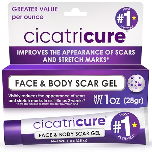 Cicatricure Advanced Scar Gel, Proven Results in 2 Weeks, 1 oz (28 g) - Cicatricure Official Product View 1
