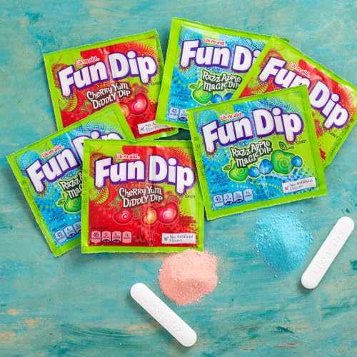 Fun Dip Assorted Flavor Party Pack - 48 Piece Pack, 0.43 oz - Product Imagery