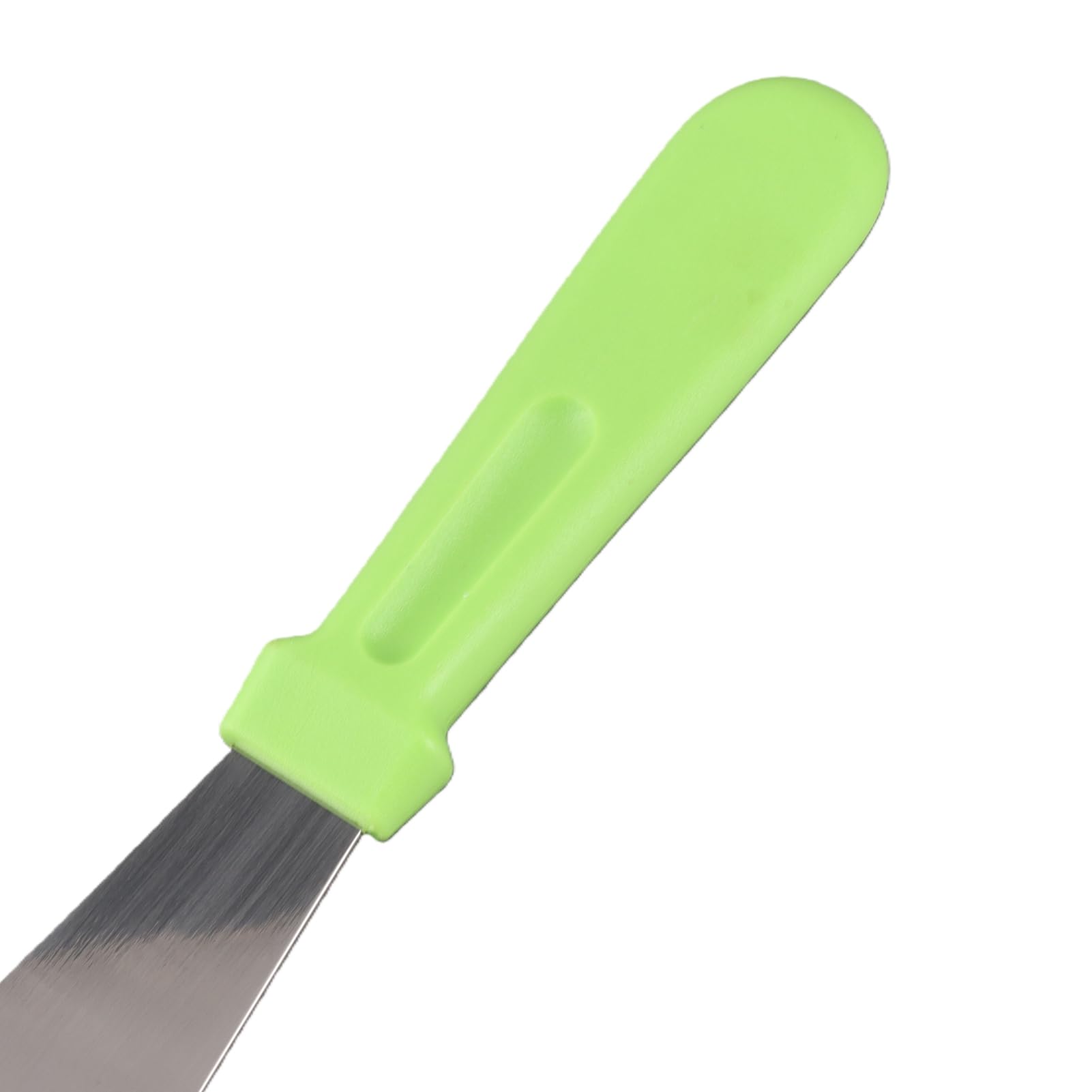 Semme stainless steel 8-inch straight wax spatula for hair removal, waxing, masks, and baking with a sleek, durable design.