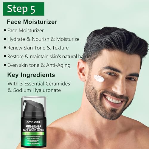 Gifts for Men,Skin Care for Men,Hydrating & Moisturizing Face - Product Imagery