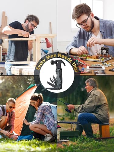 Stocking Stuffers for Men Gifts,Multi Tool Hammer Multitool for - Product Imagery