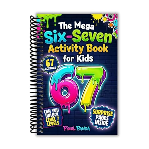 The Mega Six Seven Activity Book for Kids Hilarious - by               
		   Pixel Panda     
       			(Author) 
       	             Format: Spiral-bound Official Imagery - 1