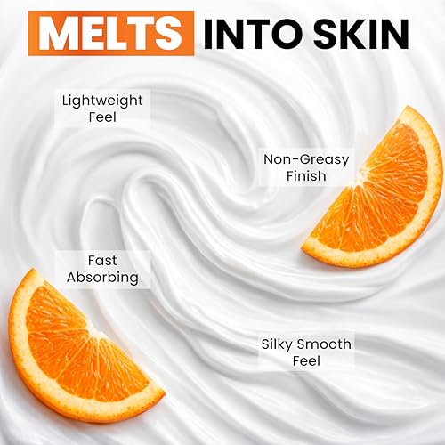 Vitamin C Moisturizer for Face - Vitamin C Cream - Brightening & - Product Imagery