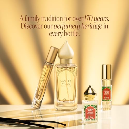 Nemat Vanilla Musk Perfume Oil Roll-On, 10 ml - Product Imagery