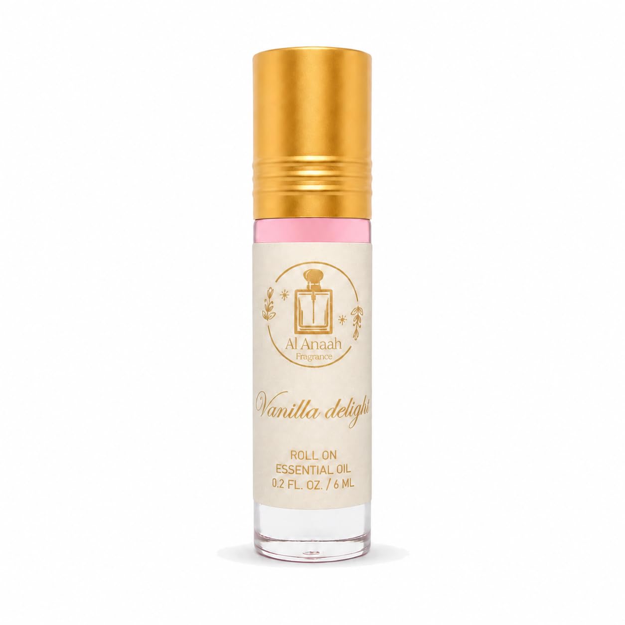 Vanilla Delight, Roll on Essential Oil 6ml 0.2 fl. oz, - Product Imagery