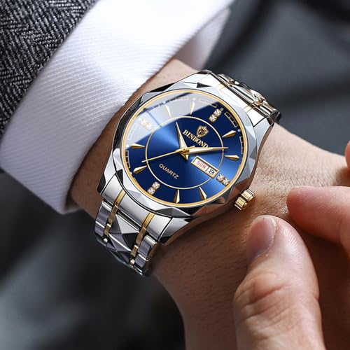 Valentines Couple Pair Watches Men and Women Luminous Calendar - Product Imagery