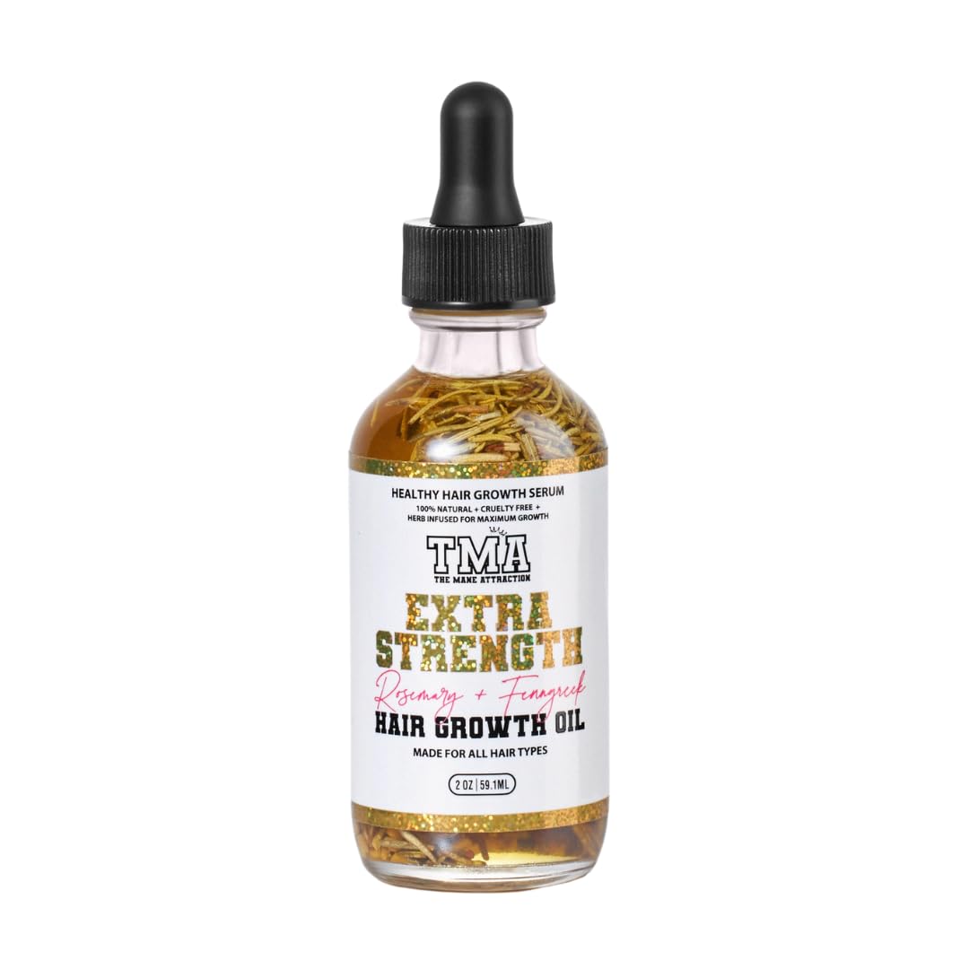 The Mane Attraction Extra Strength Herbal Hair Growth Oil 2 - The Mane Attraction Official Imagery - 2