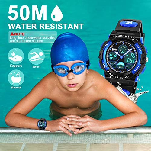 ATIMO LED Multi Function Waterproof Watch for Kids - Kids Gifts - Product Imagery