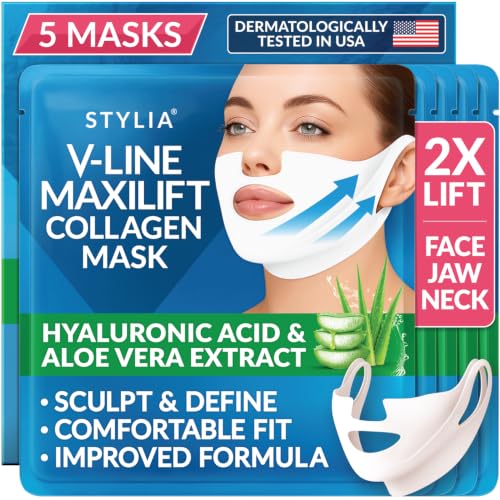 Stylia MaxiLift V Line Lifting Collagen Face Mask - Stylia Official Imagery - 1