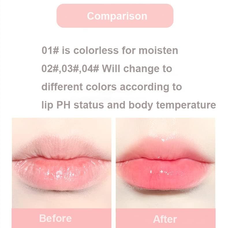 Lovelycat Pudding Glow Lip Balm – Glossy Tinted 4PC Set