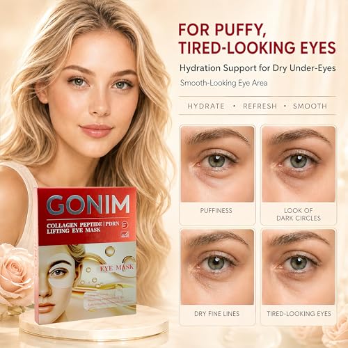 Under Eye Patches for Puffy Eyes and Dark Circles, Collagen, Eye - Product Imagery