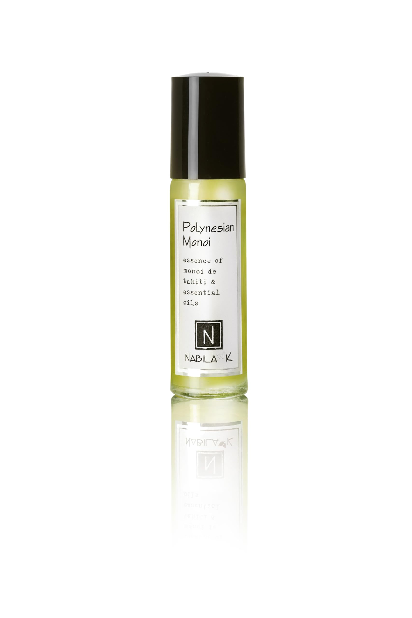 Nabila K Polynesian Monoi Tiare Roll-On Perfume Oil for Women | - Product Imagery