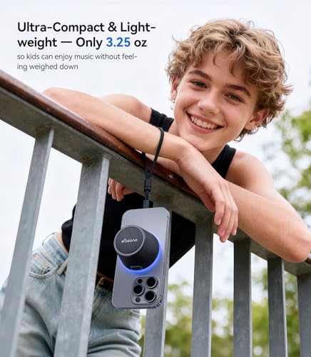 dbsono Small Portable Bluetooth Speaker Birthday Gifts Magnetic - Product Imagery