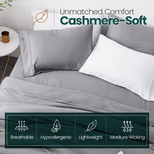 Oasis Cooling Sheet Set King - 100% Viscose, Silky Soft & - Product Imagery