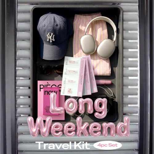 Longweekend Skincare Trial Kit - 4-Day Supply Complete Travel - Product Imagery