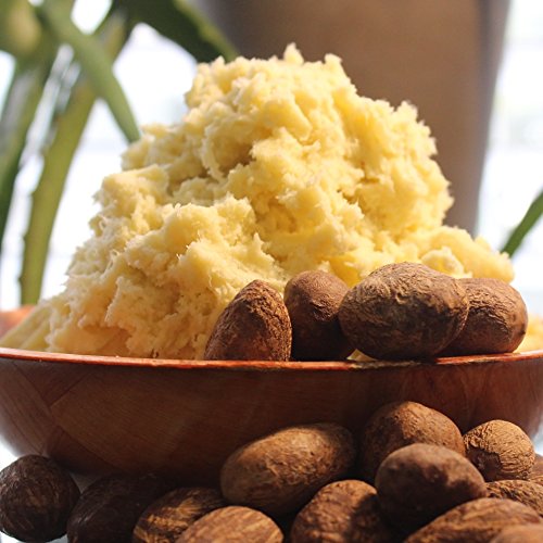 3CAYG Raw Organic Ivory Shea Butter 5LB Pail Clean Ready to Use - Product Imagery