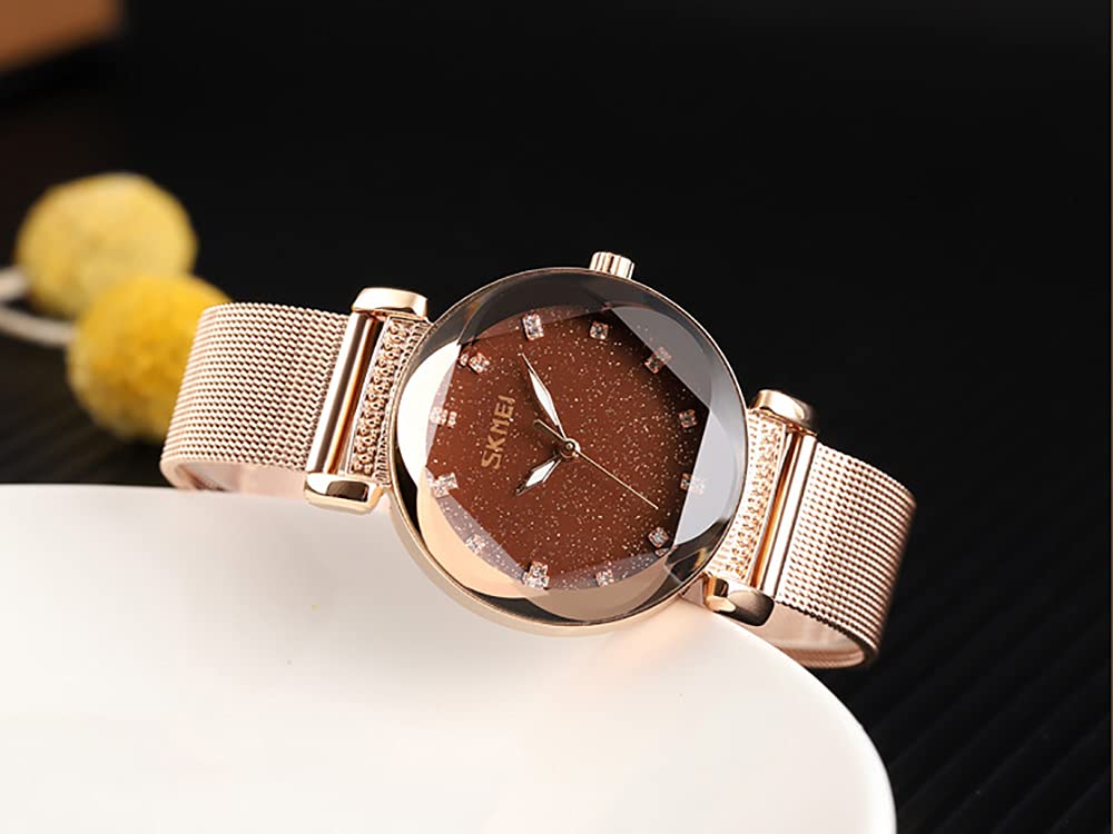 Gosasa Elegant Womens Quartz Watch Crystal Dial Stainless - Gosasa Official Imagery - 5