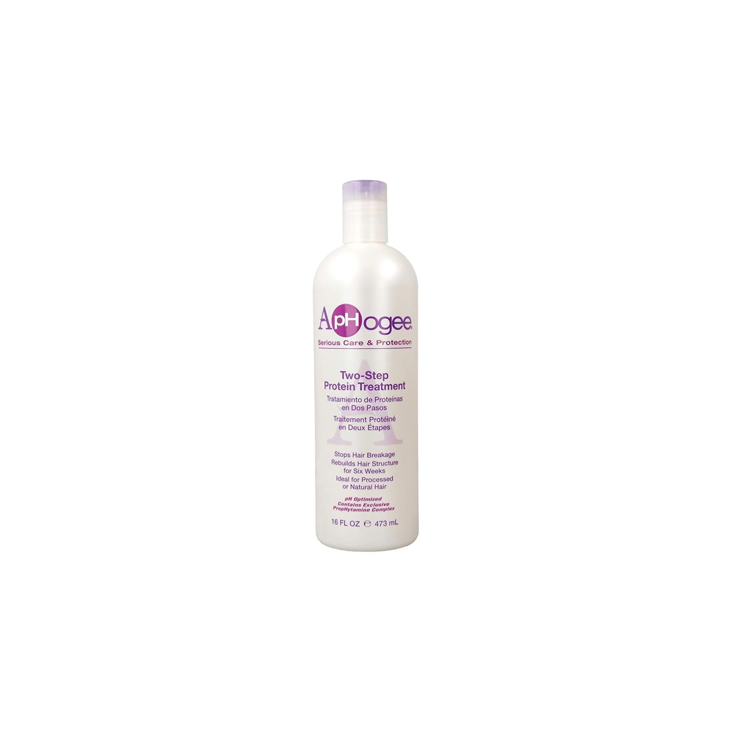 Cocall Aphogee Two-step Protein Treatment for damaged hair, 16 oz bottles with applicator caps, repairing and strengthening hair strands.