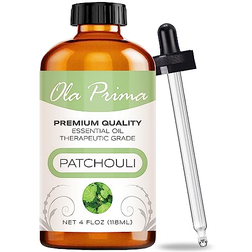 Ola Prima 4oz Patchouli Essential Oil - Product Imagery