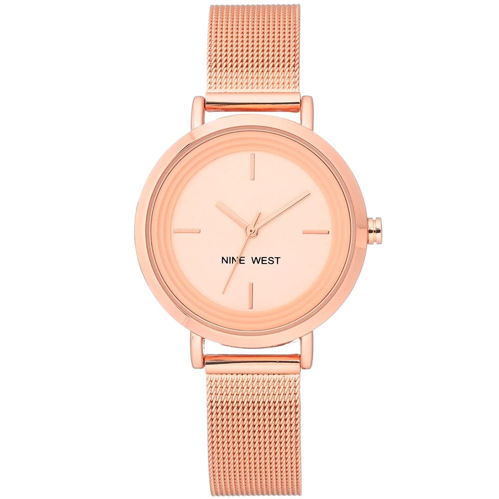 Nine West Women s Mesh Bracelet Watch - Nine West Official Imagery - 8