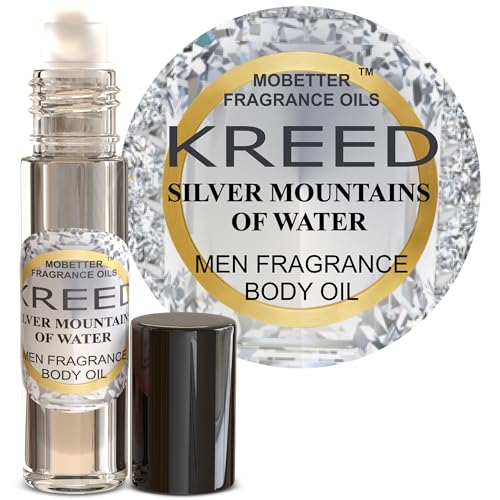 MOBETTER FRAGRANCE OILS' Kreed Silver Mountains of Water Men - Product Imagery