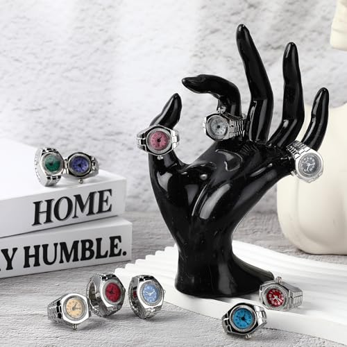 Landical 10 Pcs Finger Watches for Women Men - Product Imagery
