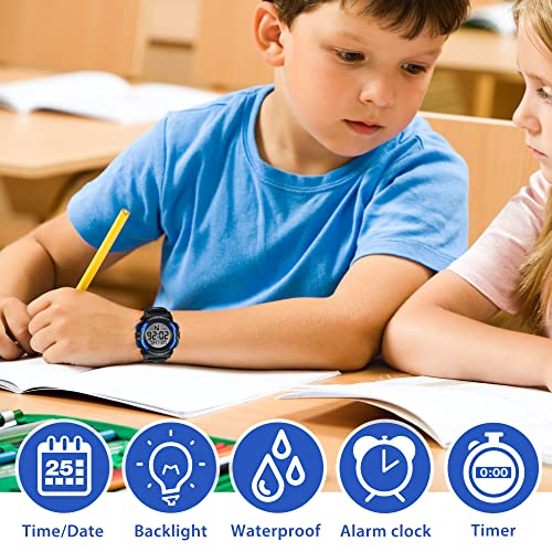 Kids Watch,Boys Watch for 3-15 Year Old Boys,Digital Sport - Product Imagery