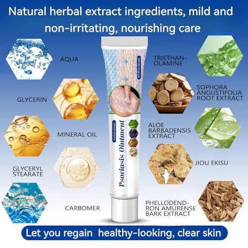 2PCS-Herbal Calming Balm for Dry Skin, Intensive Moisturizing - Product Imagery