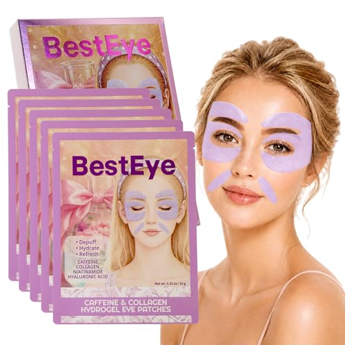 Collagen Under Eye Patches for Puffy Eyes and Dark Circles - Besteye Official Imagery - 1