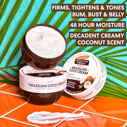 Palmer's Brazilian Coco Hot Mama Firming Kit (Cream 8.8 Oz + Oil - Product Imagery