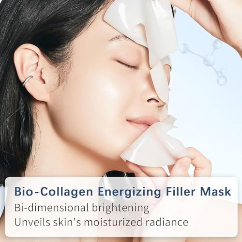 MAVENI Bio-Collagen Face Masks, Real Deep Collagen Mask, - Product Imagery