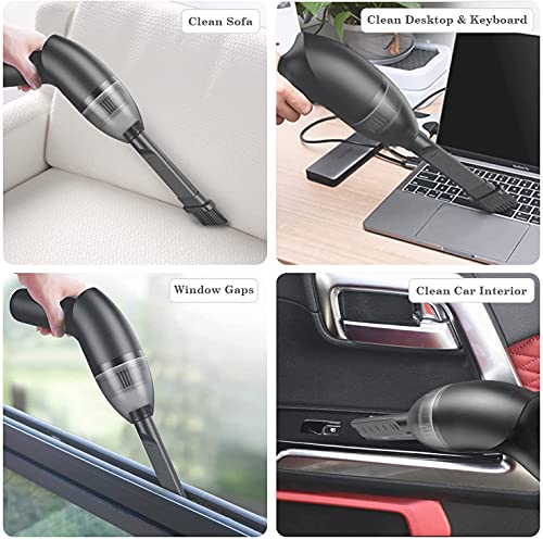 Mini Vacuum Cleaner-Rechargeable,Cordless,Desk Vacuum Cleaner - Product Imagery