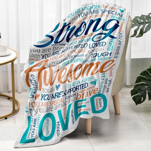 Inspirational Get Well Blanket – Super Soft Healing Throw for - Product Imagery