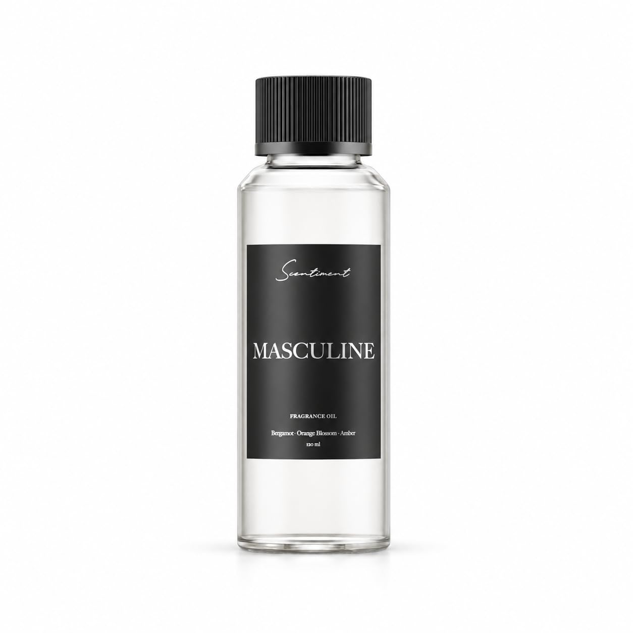 Scentiment Masculine Diffuser Oil - Hotel Fragrance Oil Refill - - Product Imagery