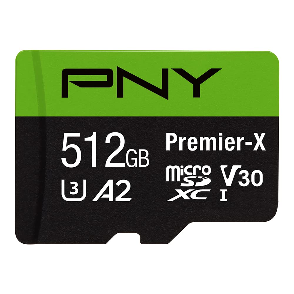 PNY 128GB Premier - X C10 U3 V30 A1 microSDXC Flash Memory - PNY Official Product View 7