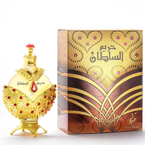 Khadlaj Hareem Sultan Gold Concentrated Perfume Oil for Women, - Product Imagery