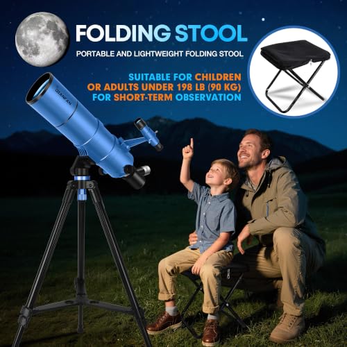Telescope for Kids & Adults, 90mm Aperture 550mm Astronomical - Product Imagery
