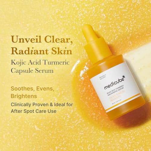medicube Kojic Acid Turmeric Clarifying Capsule Serum for - Product Imagery