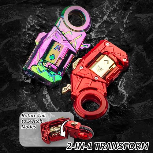 Fidget Toys Adults Metal Gun: Fidget Toy Rotating Stress Relief - Product Imagery