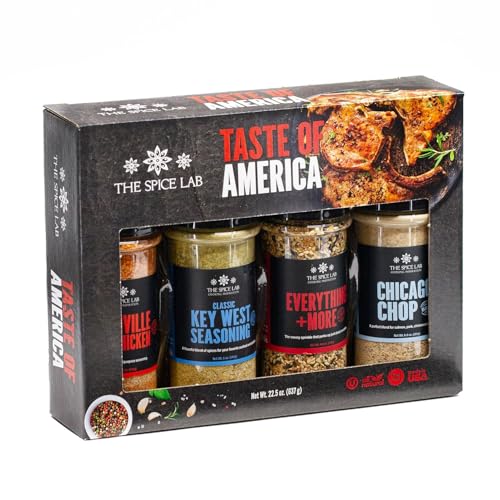 The Spice Lab Taste of America Gourmet Spice Set BBQ and - The Spice Lab Official Imagery - 1