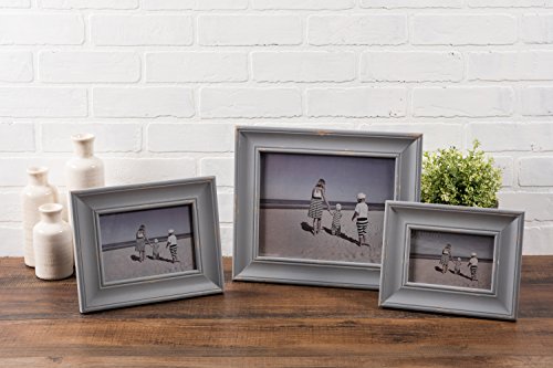 DII Distressed Wooden Picture Frame Collection Rustic Farmhouse - Product Imagery