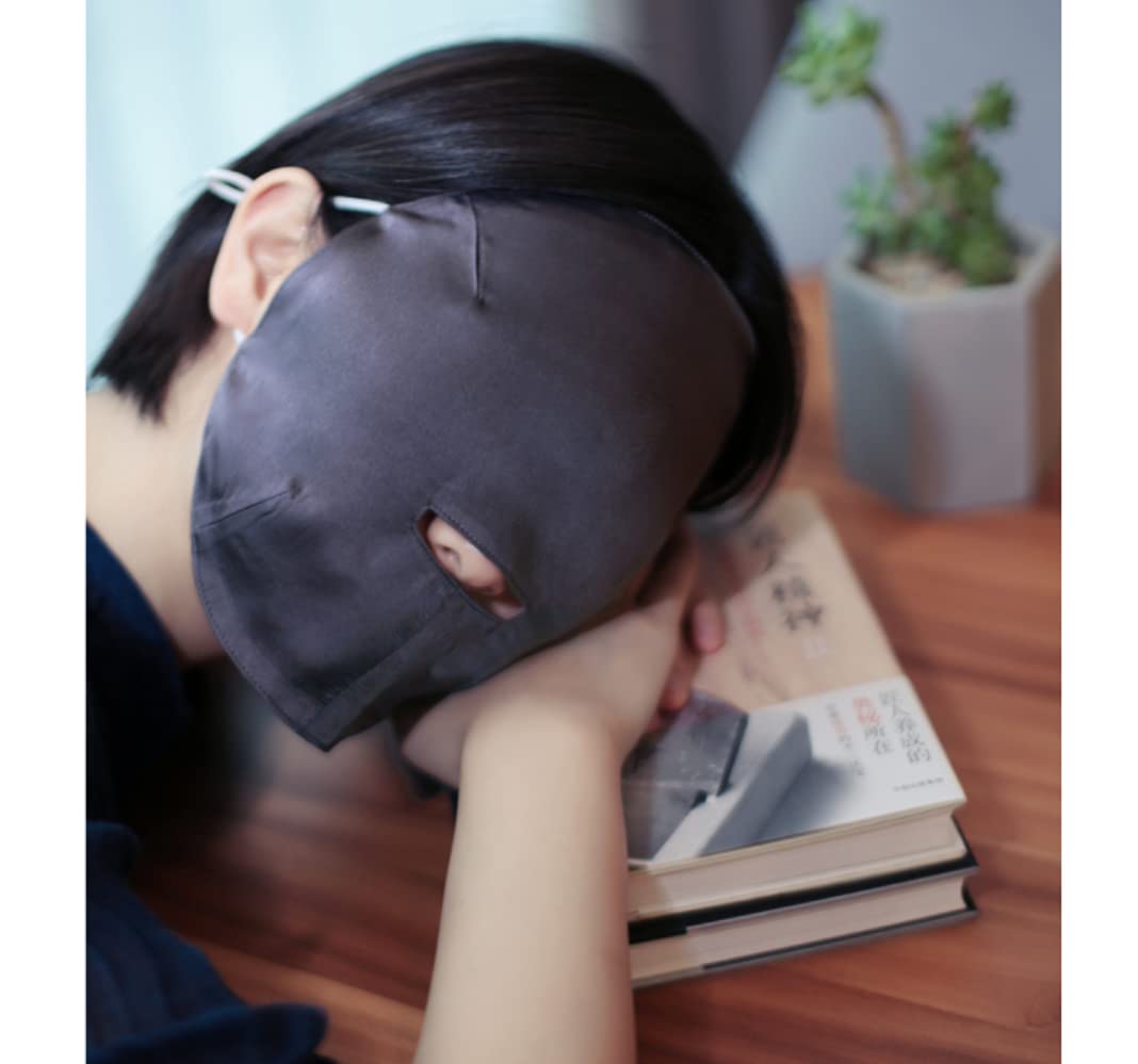 100 Silk Sleep Mask Modern Full Face Sleep Mask Soft - Speduckk Official Imagery - 2