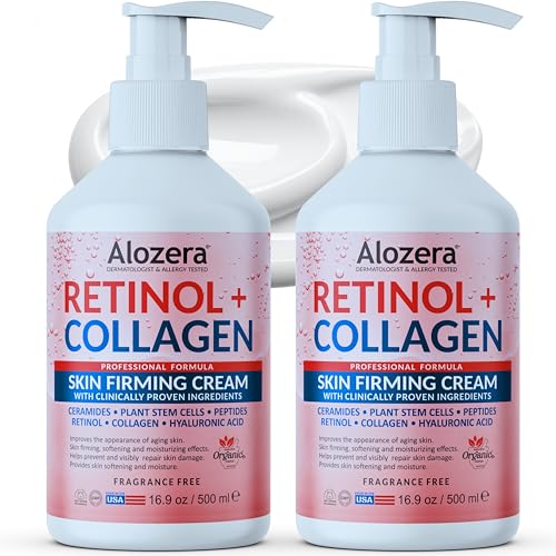 Firming Anti Aging Body Lotion Retinol Collagen 16 9 oz 2 - Alozera Official Imagery - 1